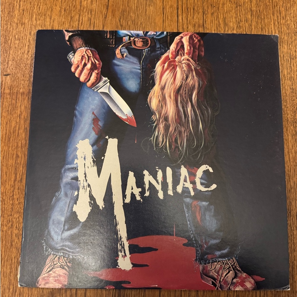 Jay Chattaway ‎– Maniac (Original Motion Picture Soundtrack) vinyl